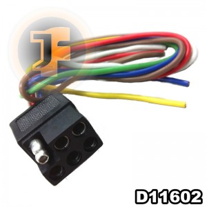 6 Way Square Harness-16GA-12